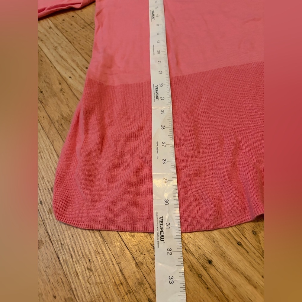 J. Jill tunic lagenlook ribbed top with tortoise shell buttons - Picture 5 of 11
